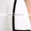 Hot sale college tennis match wear fashion design ,custom white color tennis sports skirts women wear