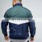 Clothing manufactuers OEM custom brand clothing men plain full zip polyester sports jacket