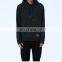 T-MH568 Private Label Fleece Side Zipper Down Hoodies Men Custom