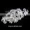 New Handmade Wedding Bridal Bride Hair Accessories Flower Crystal Pearls Hair Comb