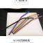 ECO-friendly stainless steel 304 reusable metal rose gold straws, rainbow drinking straws