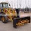 Factory direct supply industrial loader with snow blower