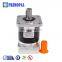 120mm stepper wind turbin speed 1500 rpm increase lift ratio 3:1 electric motor reduction listrik gearbox assembly