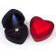 Heart shaped LED jewelry box, necklace box, pendant box, ring box, jewelry box can be customized logo
