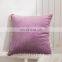 Decorative Throw Pillow Covers Soft Particles Velvet Solid Cushion Covers
