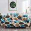 i@home ready to ship classical colorful puzzle polyester sofa cover stretch slipcover cloth decoration