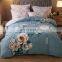 i@home Flower print comforter duvet bedsheets bedding set 100% cotton