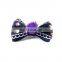 Wholesale pet show dog collar with bows charms flower accessories christmas dog hair bow