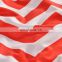 OEM customized Good Quality  Wave Stripe Square back red color cushion