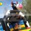 cow air bouncer jump paypal inflatable moonwalk Trampoline jumper for children