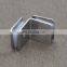 Frameless Glass Shower Door Clamp Fillet 90 Degree Bilateral Stainless Steel ss304 316 zinc alloy chrome
