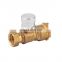 Magnetic Lockable Brass Ball Valve With Magnetic Handle