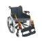 Medical equipment manual folding used  wheelchair price with elevating footrest