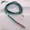 Thermocouple J type temperature sensor with probe M6 and wire length 1m