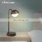2021 Nordic style furniture decorative cordless Aluminum CE LED modern table lamps luxury hotel