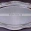 Stainless Steel Charger Plate With Silver Finish, Dinnerware Charger Plates