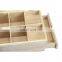 High quality custom design wooden box for tea box