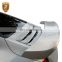 Supplies FRP Rear Wing Spoiler Bumper Spoilers Support For Tech Style Car Auto Body Kits Styling Suitable For Porsche 911-991