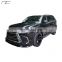 For Lexus LX570 2016 Upgrade WALD Style Body Kit Front lip Rear lip Wheel Eyebrow Spoiler