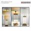 Modern New Bedside Table Lamp Bedroom Livingroom Guestroom Design Brass Alabaster Marble bedside table lamp