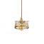 Gold Glass Pendant Hanging Light E27 Modern Lamp Chanderlie For Home Bar