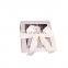 Custom Exquisite Square Gift Box with Transparent Window Ribbon Tie Boxes for Gift Pack for Wedding