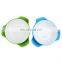 Plastic Serving Shell Storage Double Dish Nuts Bowl for Pistachios,, Cherries, Nuts, Fruits, Candies, Snacks