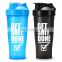 2021 ready to ship 600ml bpa free gym custom logo protein gym sublimation clear leak proof fitness shaker bottle mixer