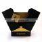 Special Design Soft Touching Custom Black Luxury Perfume Box Packaging