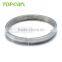 Topearl Jewelry Heart Forever Love Bangle Stainless Steel Bangle Men Silver Bangle MEB411