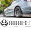 Hot sale Car Mud Flaps For Tesla Model 3 2021 Accessories Mudguards Splash Guards Fender Matte Black Carbon Fiber ABS
