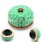 AUSO Universal Round Green 60mm High Flow Mushroom Design Air Filter Intake Filter