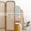 Eco friendly  Rattan Cane Webbing Divider Foldable Screen Room Divider for decor furniture from distributor in Viet Nam