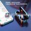 V7 Portable Tws Earphones Bt5.0 Wireless Headphones Handfree Stereo Sound Mini Earbuds
