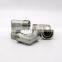 304 316 carbon steel Ss 90 Degree Elbow Unf Thread O-Ring Hydraulic Adapter M- to M- Thread Fitting