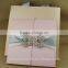 Korean Style Luxury Wholesale Wedding Invitations Silk Boxes