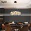 HUAYI New Arrival Metal 54 72 W Modern Decoration Indoor Living Room Hotel Hanging Led Pendant Lamp