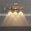 Simple Golden LED Wall Lamp Modern Home Bedroom Bedside Reading Indoor Nordic LED Scone Wall Light