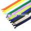 High Quality Different Colors Customized Length Auto Lock Finished Teeth Nylon Zip Zipper