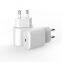 Factory QC3.0 usb fast charger KC KCC certified mobile wall charger PD18W USB C travel adapter 3A for Daiso for samsung charger
