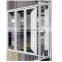 NFRC American Standard double glass aluminum foldable bi folding door