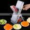 Multifunctional Manual Vegetable Meat Chopper Foldable With 4 Slicers And Container