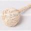 Hot Sale Bleached White Rattan rattle hand bell Wicker Baby Bohemian Toys Hanging Play Gym Best Price Wholesale Supplier