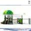Tree House Outdoor Playground Equipment Amusement Park Slides for Kids