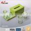 Rectangle plastic napkin box with condiment box 5 pcs/set
