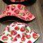 Fruit basin hat fisherman hat orange, sugar orange, orange, lemon and lime dress collocation