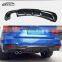 F34 GT High quality Carbon Fiber Rear Diffuser Rear Bumper Lip For BMW 3 Series F34 GT M Sport