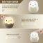 Kawaii Room Decor Animal Toddler  cute cartoon rechargeable small night light with Stepless Light Levels for Kids sleeping