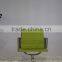 Replica European Style Chrome aluminum frame green PU/genuine leather Charles and Ray Low Back Office chair