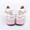 2015 new Lolita style pink round head ladies lolita shoes